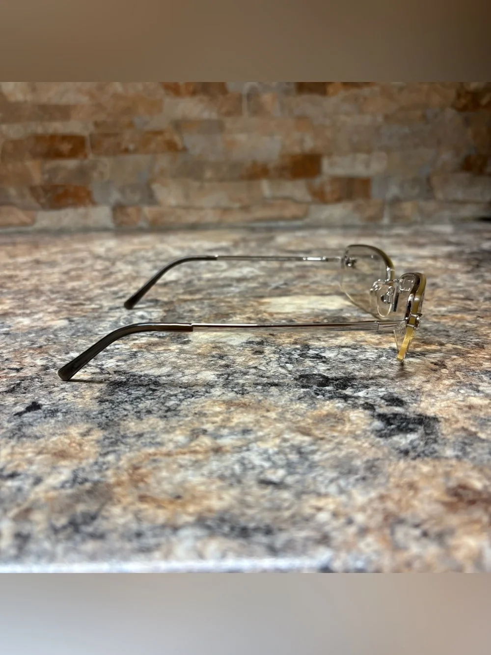 Vintage CHANEL CH 4093-B C1246I Rim less glasses